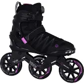Tempish Wenox Top 100 Dames Skeelers – 4x100mm Wielen – Speed / Fitness Inline Skates – Zwart Roze – Maat 40