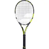 Babolat Tennisracket Pure Aero U NCV Grey Yellow White (Onbespannen)-Gripmaat L3