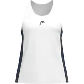 Head Racket Club 25 Sleeveless T-shirt Wit 140 cm Meisje