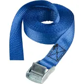 Masterlock 2 Spanbanden - 2,5m x 25mm - Zamac gesp - Blauw