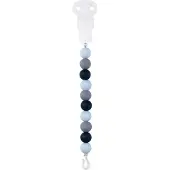 Nattou Fopspeenketting Silicone Donkerblauw | 1 stuk