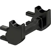 Klickfix afstand adapterset set e 90 graden zwart
