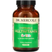 Dr. Mercola , Slikbare Multivitamine voor Kinderen, 60 Tabletten
