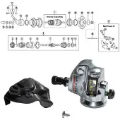 Shimano Nexus 3v Clickbox (sg-3r40) Zilver