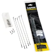 Selection P2R Cx-ray Inox J-bend Spaken 4 Eenheden