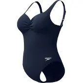 Speedo Shaping Aquanite Swimsuit Blauw UK 40 Vrouw