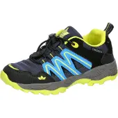 Lico Lage schoen 'Leander' navy / lichtblauw / neongeel / zwart