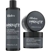 Difiaba Charcolite Cool Toning Anti-Brass Duo Set - 2x250ml