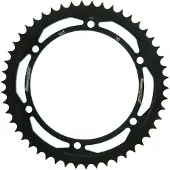 Sgr Achtertandwiel 463 48 voor Kawasaki KMX 125 '86-'03 (JTR463.48) (ketting 428), kleur zwart, staal