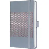 Sigel notitieboek Jolie - IMPRESS - A6 - hardcover - 174 pagina's - gelinieerd - 80 grams - Glacier Grey - SI-JN208