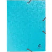 Exacompta 8x Klasseerdoos rug 40mm gerecycled polypropyleen Pop'N Co - Geassorteerd - 59990E