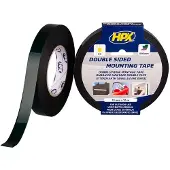 Hpx Dubbelzijdige bevestigingstape | Zwart | 19mm x 50m - DM1950 | 1 stuk DM1950