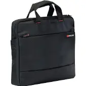 Monolith Laptoptas Motion II slimline 15.6 Polyester Zwart 41 x 31 x 7 cm