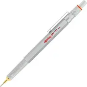 Rotring 800-vulpotlood - 0,5 mm - Zilver metalen behuizing