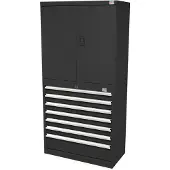HBM Profi Combinatiekast Zwart