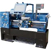 HBM metaaldraaibank 410x1500 DRO 400 Volt