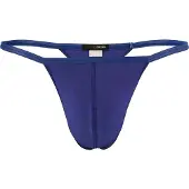 Hom - Plume G-String (1-pack) - Heren string - Blauw - Maat XL