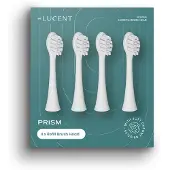 Be Lucent Prism Toothbrush Heads White