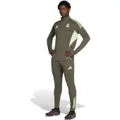 Adidas Real Madrid Trainingspak 1/4-Zip 2025-2026 Grijs Lichtgroen