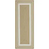 NORTHRUGS Jute Buitenkleed Braids - Beige 80 x 200 cm