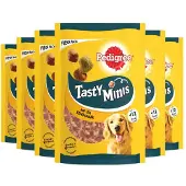 Pedigree Hondensnacks - Tasty Minis Snoepjes- Kip en Eend - 6x130g