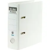 Pierre by Elba Rado Plast ordner voor ft A5 staand, wit, rug van 7,5 cm - 3 stuks