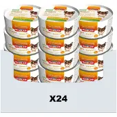 Smolke 24x Hondenvoer Soft Paté Kip 125 gr