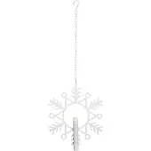 Star Trading LED sfeerlamp vlam Snow met waskaars
