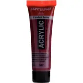 Taidepiste Amsterdam acrylverf - 120 ml - permanentrood violet 567