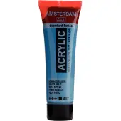 Royal Talens Amsterdam acrylverf - 120 ml - koningsblauw 517