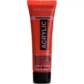 Taidepiste Amsterdam acrylverf - 120 ml - naftol rood middel 396