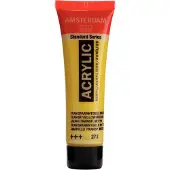 Taidepiste Acryl Amarillo Transparant Medium 120 ml