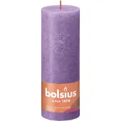 Bolsius Stompkaars Rustiek Vibrant Violet - 19 cm / ø 7 cm