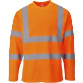 Portwest Hi-Vis T-shirt lange mouwen S278