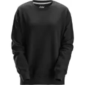 Snickers Workwear 2827 Dames Sweatshirt Zwart maat S dames