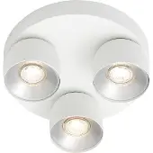 Nordlux Pitcher Ø27cm LED Opbouwspot | 3x GU10 Max 10W | Dimbaar | Wit