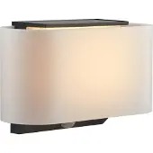 Nordlux Solar wandlamp Piola zwart met wit