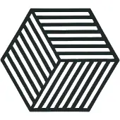 Zone Hexagon pannenonderzetter zwart
