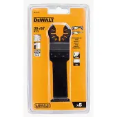 DeWalt DT20724-QZ HCS Invalzaagblad Voor Hard Hout - 31mm (5st)