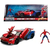 Jada Toys - Marvel Spiderman 2017 Ford GT 1:24 - 9399725314R00