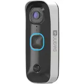 Swann Buddy4K Video Deurbel - Slimme Video Deurbel - Inclusief Chime - SwannShield AI Voice Assistant - 4K ultra HD video - Accu - Nachtvisie - Geen Abonnement - Inclusief 32GB SD Card