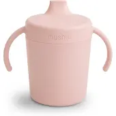 Mushie Training Sippy Cup Blush