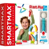 Smart Max Start Plus - Magnetisch Bouwspeelgoed - 30-Delige Basisset met Gebogen Staven - Educatief Speelgoed voor Peuters en Kleuters - Vanaf 1 Jaar