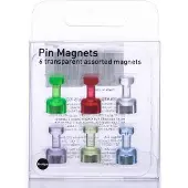 BI-Office Whiteboard-magneten Multikleur IM356601 19 mm 6 Stuks