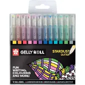 Sakura Stardust Set 12 Gelpennen
