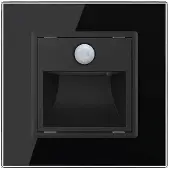 Livolo Trapverlichting | Dag/Nacht sensor | Wandverlichting | Zwart |