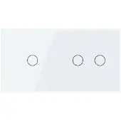 Livolo | Wit | 1+2 | Aan/Uit | Wisselschakelaar | Smart Home - Bekijk
