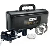 Dymo Rhino M1011 Industriële Lettertang labelmakertool | met aluminium en roestvrijstalen labels | | Duurzame draagtas | Ideaal voor doe-het-zelf en constructie