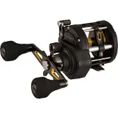 Penn Fathom Ii Level Wind Rh Trolling Reel Zwart 15
