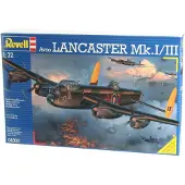 Revell Modelbouwpakket Militaire voertuigen - 04300 Avro Lancaster Mk.I/III Plastic - 1:72 - Modelbouw